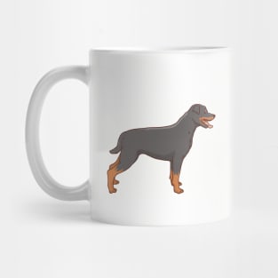 “Just a person who loves ROTTWEILER” Mug